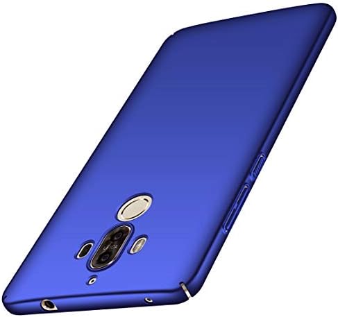 for Huawei Mate 9 Case, ACMBO [Silky Smooth Series] Ultra Thin Slim Fit [Anti-Drop] Shockproof Hard Plastic Phone Cases Cover Compatible for Huawei Mate9, Smooth Blue