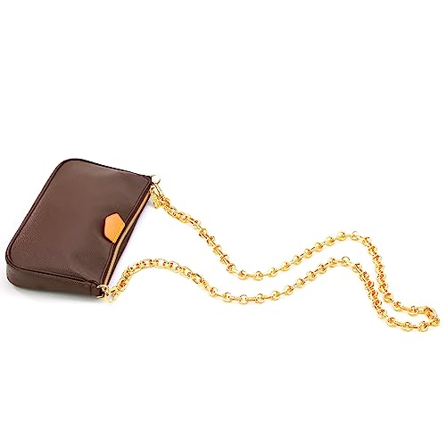 Image of jiesinlov Purse Chain Strap CrossBody Handbag Shoulder Bag Strap Replacement Straps, with Metal Buckles (E 47.2in)