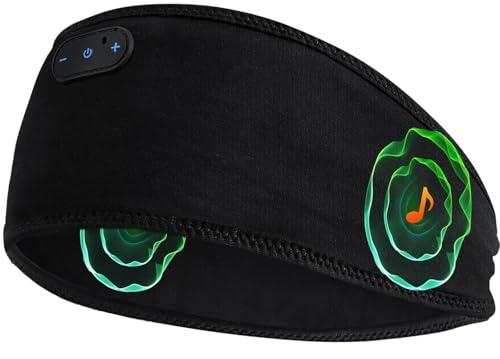 ZHENYEMEI Bamboo Cotton Sleep Headphones (Black)