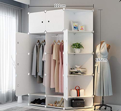 Armoire modulaire pour économiser de l'espace et ranger les vêtements suspendus - 6