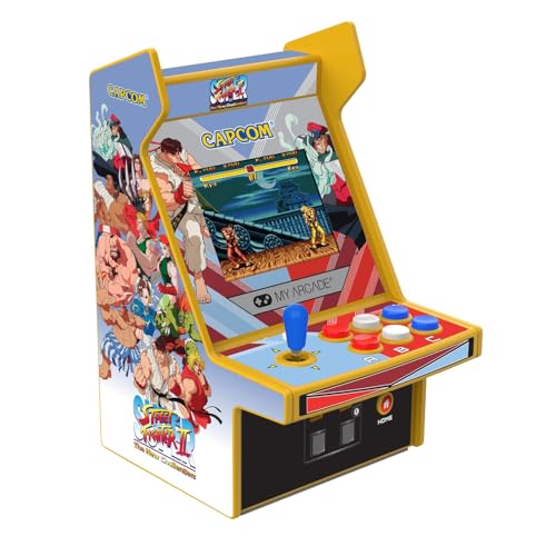 My Arcade Super Street Fighter II Micro Player Pro: 2 Games in 1, 6.75" Mini Arcade Machine, Fully playable Video Game Collectible - Image 7