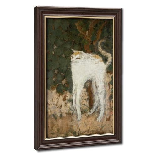 Affiches Impressionnistes Le Chat Blanc Pierre Bonnard Déco Murale Toile