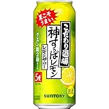 こだわり酒場のレモンサワー<神すっぱレモン>500ml 24本サントリー チューハイ