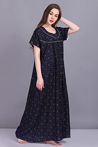 Image of Women's Alpine Mix Print Maxi Nightgown