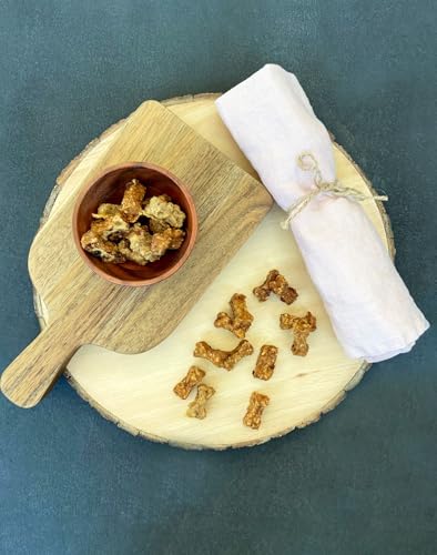 Fresco Trainingsknöchelchen Wasserbüffel | 4er Pack | 4 x 150 g | Ergänzungsfuttermittel für Hunde | Zum Training oder als Belohnung zwischen den Mahlzeiten | Ohne künstliche Zusätze