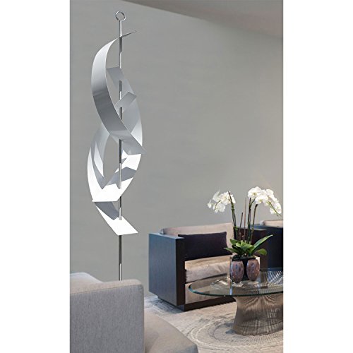 Statements2000 94-Inch Large Abstract Indoor Outdoor Garden Decor, Metal Yard Sculpture, White Maritime Massive By Jon Allen Metal Art #TOP6