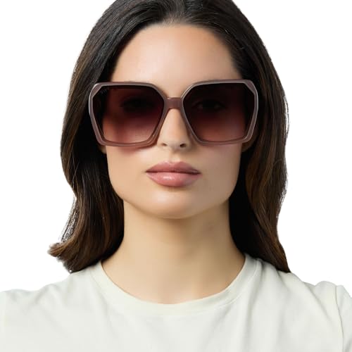 DIFF Presley Oversized Angled Sunglasses for Women UV400 Protection4