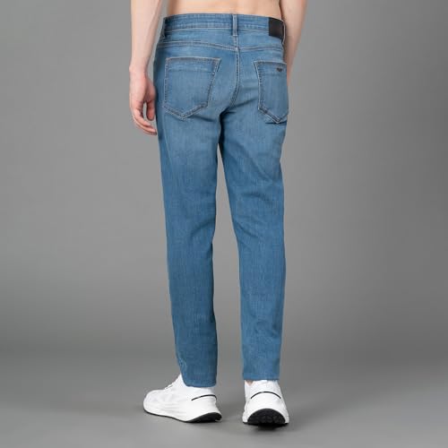 Image of Red Tape Denim Jeans for Men in Medium Blue| Denim Jeans