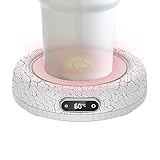 Usage Large et Fonctionnel: Ce chauffe-tasse s'adapte parfaitement aux tasses à fin et en acier inoxydable, en offrant une isolation optimale et une chaleur homogène sur les surfaces planes. Il convient à différents styles de tasses pour améliorer le confort lors des routines matinales ou des moments de détente en soirée, une expérience utilisateur pratique et fiable.