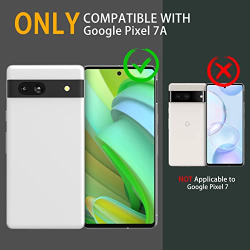 Image of for Google Pixel 7A Case (Does NOT FIT Non-7 or pro), Military Grade Protection Shockproof Case Built-in Kickstand Compatible with Pixel 7A Phone 6.1 Inch (Yellow)