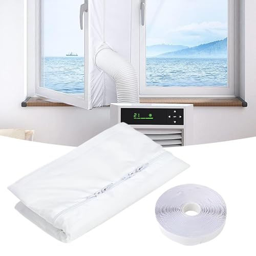 Kit d'étanchéité de fenêtre anti-chaleur pour climatiseur portable et sèche-linge