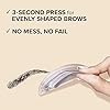 Kiss i-envy brow stamp kit Dark brown Makeup, 1 Count