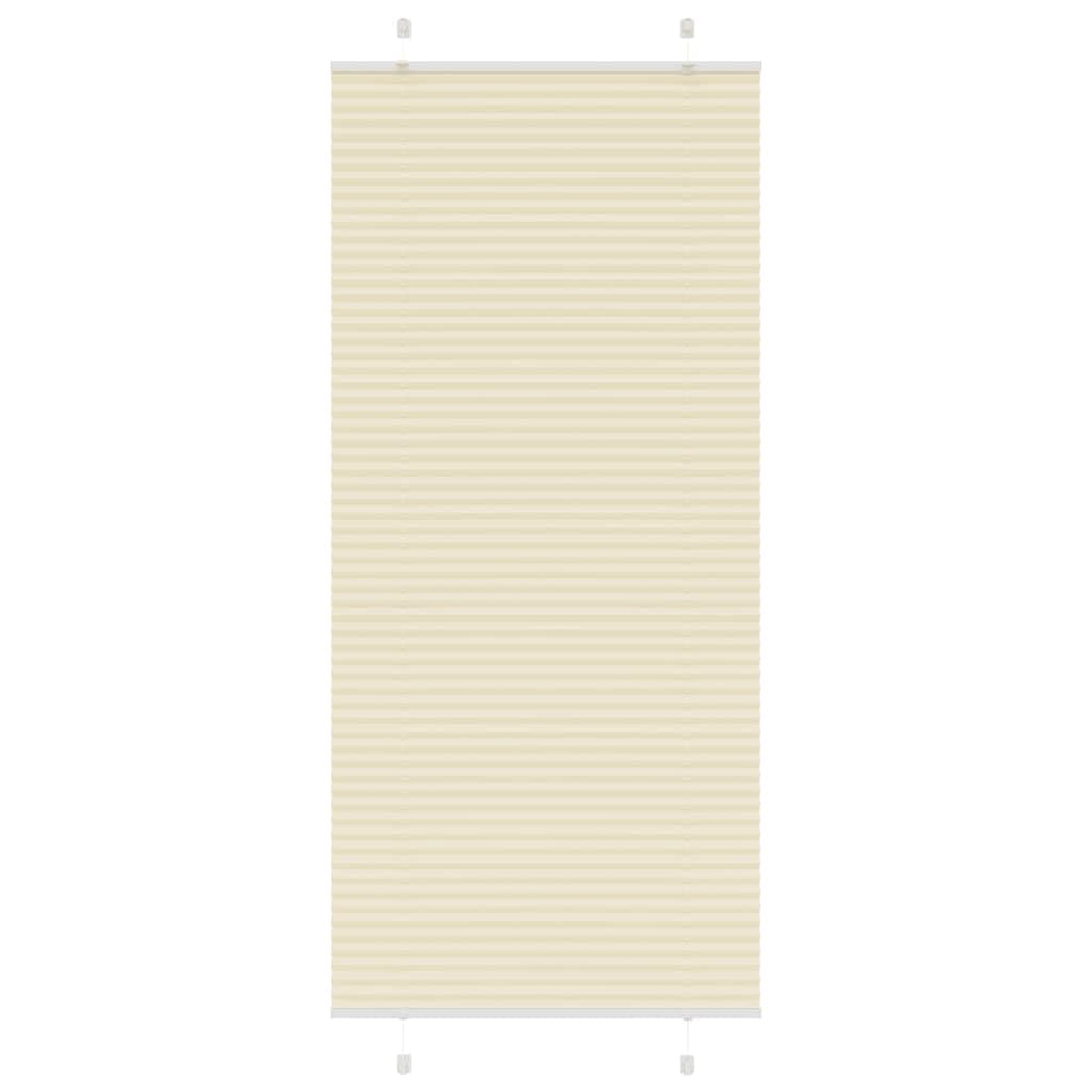 Tenda a rullo in poliestere 84,4 x 200 cm, crema | Montaggio a parete o finestra, senza foratura, contro occhi indiscreti, design moderno