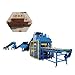 Automatic Block Brick Making Machine Concrete Hollow Block Machine Multi-Functional Concrete Brick Making Machine Brick Making Device For Construction Work, Produce 6 8 Inch Cement Hole Bricks