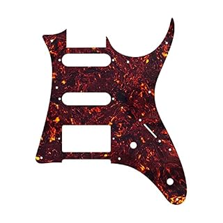 BIPROS Compatible avec les vis à 10 trous compatibles avec MIJ Ibanez RGX40 Pickguard Humbucker HSS Pickup Plaque de… - Les Beatles, Paul McCartney, John Lennon, RIngo Starr, George Harrison
