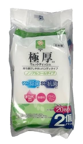 Amazon.co.jp: スマイルライフ 極厚ウェットティッシュ ノンアルコール