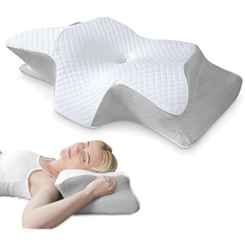SAHEYER Ergonomic Contour Pillows (Grey) Cover