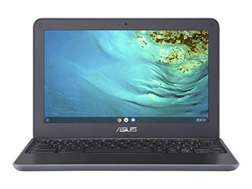 2021 Newest Asus Chromebook 11.6 Inch Laptop, MediaTek MT8173C 2.1GHz, 4GB RAM, 32GB eMMC, WiFi, Bluetooth, Webcam, Chrome OS + NexiGo 32GB MicroSD Card Bundle