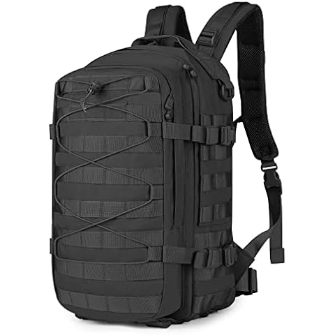 Selighting 30L Tactical Military Backpack Heavy Duty Army Rucksack Water Resistant Casual Daypack for School Travelling Hiking Camping Trekking Cover