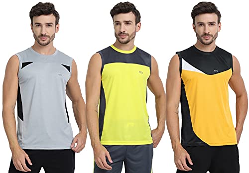 Image of FTX Men's Solid Regular Fit T-Shirt