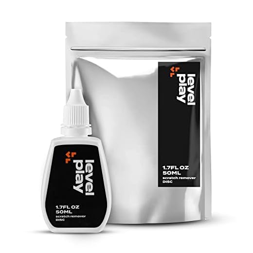 Scratch Remover for Playstation or Xbox Discs from LEVELPLAY | PS4, PS5, Xbox X Series | Movies and Music Using Blu-ray, Ultra-HD, DVD and CD | Repair Discs to Make Readable