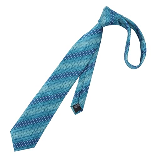 Image of Alizeal Mens 3.15'' Gradient Novelty Pattern Tie Set with Pocket Square Casual Color Tie Set