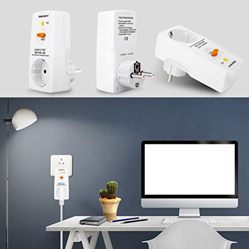 Interruptor diferencial RCD para cuadro eléctrico dispositivo residual RCCB y DDR 6