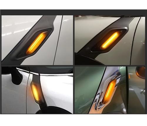 Clignotant de voiture LED dynamique fumé de haute précision pour Mini Paceman R61 - 5