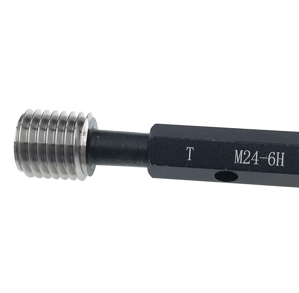 Double End Metric Thread Plug Gage Gauge M24 x 3.0 6H Thread Go and NoGO M24X3.0