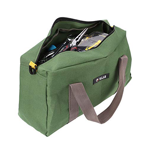 Werkzeugtasche, Elektrikertasche, Multifunktions-Werkzeugtasche, Reparaturset, Tragbare Aufbewahrungstasche aus Segeltuch Wasserdichte Hardware Teile Organizer Oxford Cloth Tool Bag für Elektriker Cover