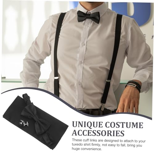 Set de tres piezas para hombre con corbata y pañuelo miniatura 5