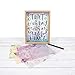 STMT DIY Poster Light Box by Horizon Group USA, Design & Create Your Own DIY Poster Light Lamp with Your Favorite Quote, Reminder or Personal Message, 4 Posters, 3 Blank Clear Sheets & Markers Include, Multi (74313)