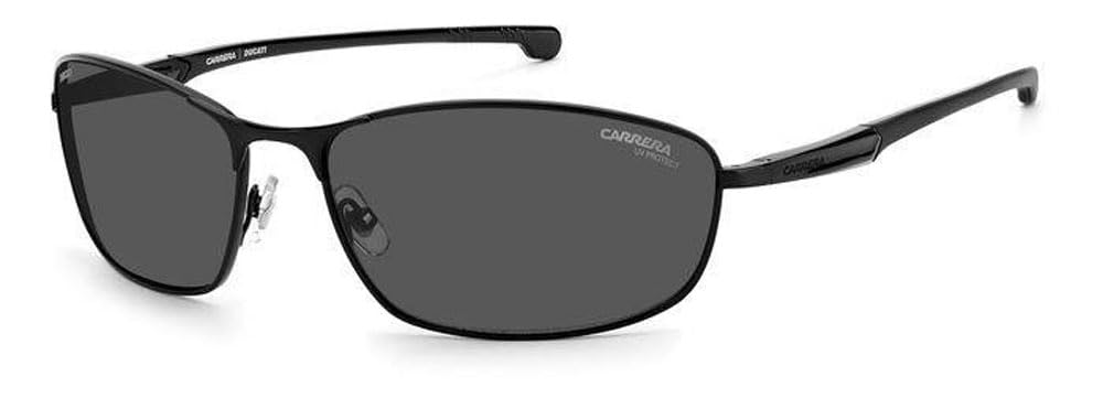 Carrera Ducati CA006/S Rectangular Sunglasses Bundle for Men, Black/Ir Grey