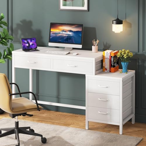 Lista de Escritorio para Tareas favoritos de las personas. 42 FL Escritorio para computadora, Escritorio Reversible para Juegos de 40' con cajones de 3 Niveles, Escritorio para PC, Escritorio de Esquina para Oficina en casa, fácil de...