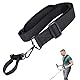 SUNMON Gurt für Motorsense, Einstellbar Tragegurt Motorsense für Freischneider, Nylon Rasentrimmer Harness Gurt, Single Freischneider Trimmer Zubehör(Schwarz)