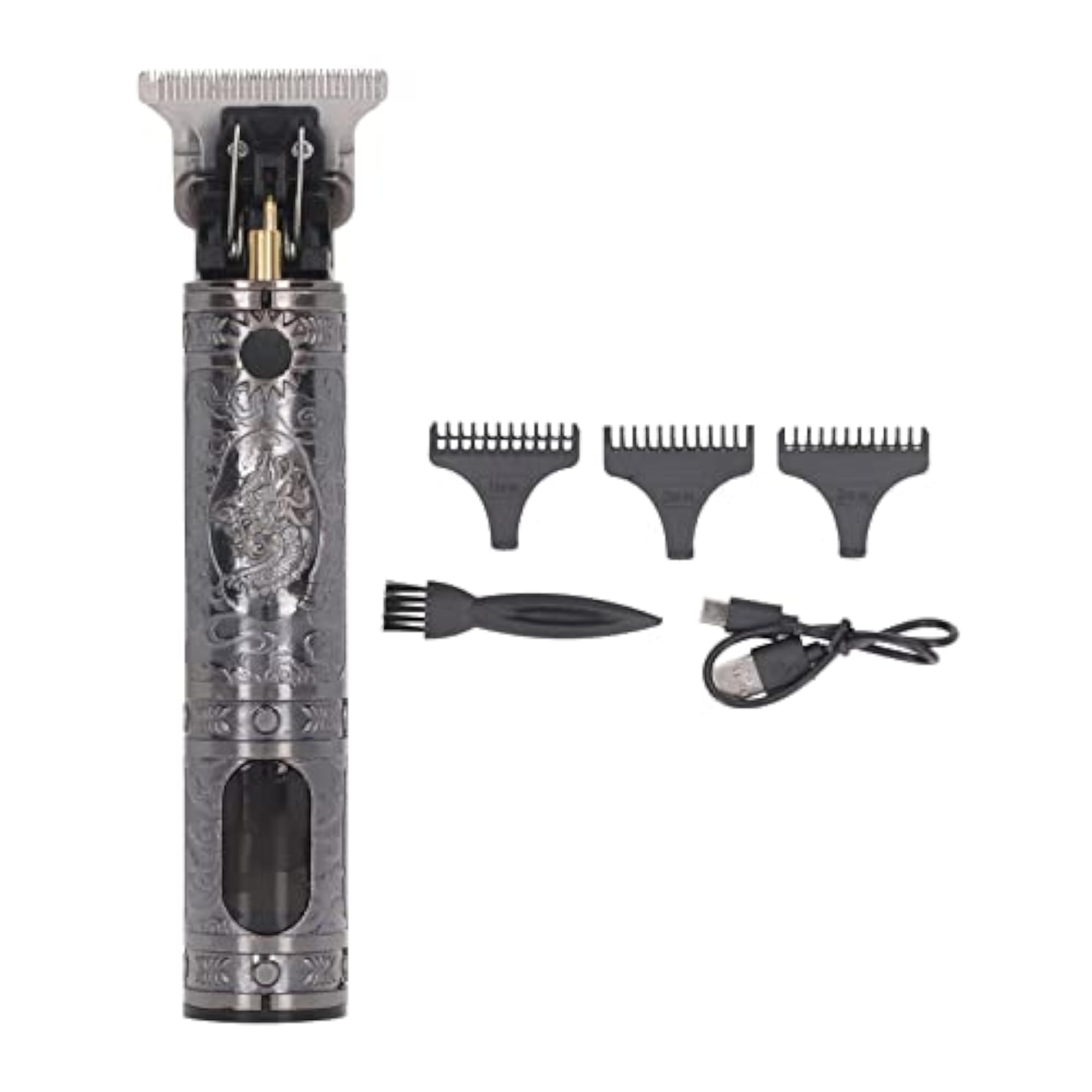 LCD Hair Clipper, All Metal Body Alloy Trimmer