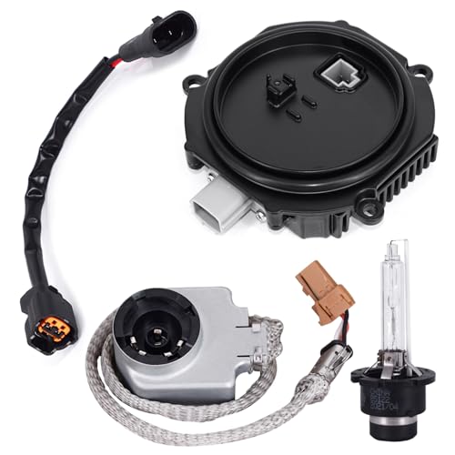 UNBIT HID Xenon Headlight Ballast Control Unit Module with Igniter compatible with D2R D2S Bulb Nissan Infiniti Mazda Saab 28474-89904 28474-89907 28474-89915 Matsushita NZMNS111LANA NZMNS111LBNA