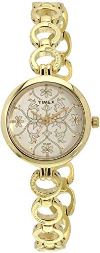 Analog Champagne Dial Women's Watch - TWEL11414