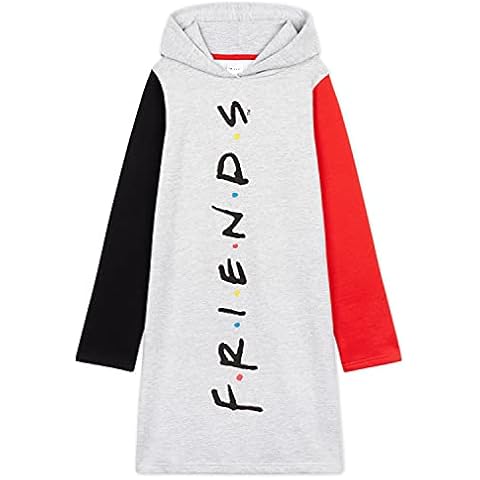 FRIENDS Oversized Hoodie Dress for Girls Cover