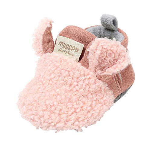 Little Girl Casual Dress Shoes Prewalker Baby Lamb Child Girl Slippers Crawling Shoes Boy High Top Shoes Kids