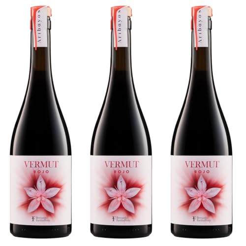 Vermut Rojo Clasico Fariña-Pérez – 3 botellas Vermouth Artesanal con sabor intenso y equilibrado. Cuidada selección de Botánicos Frutales