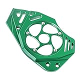 FATExpress for Kawasaki Ninja Versys Vulcan S 650 2006-2016 Motorcycle Billet CNC Aluminum Front Chain Guard Sprocket Engine Cover 2007 2008 2009 2010 2011 2012 2013 2014 2015 (Green)