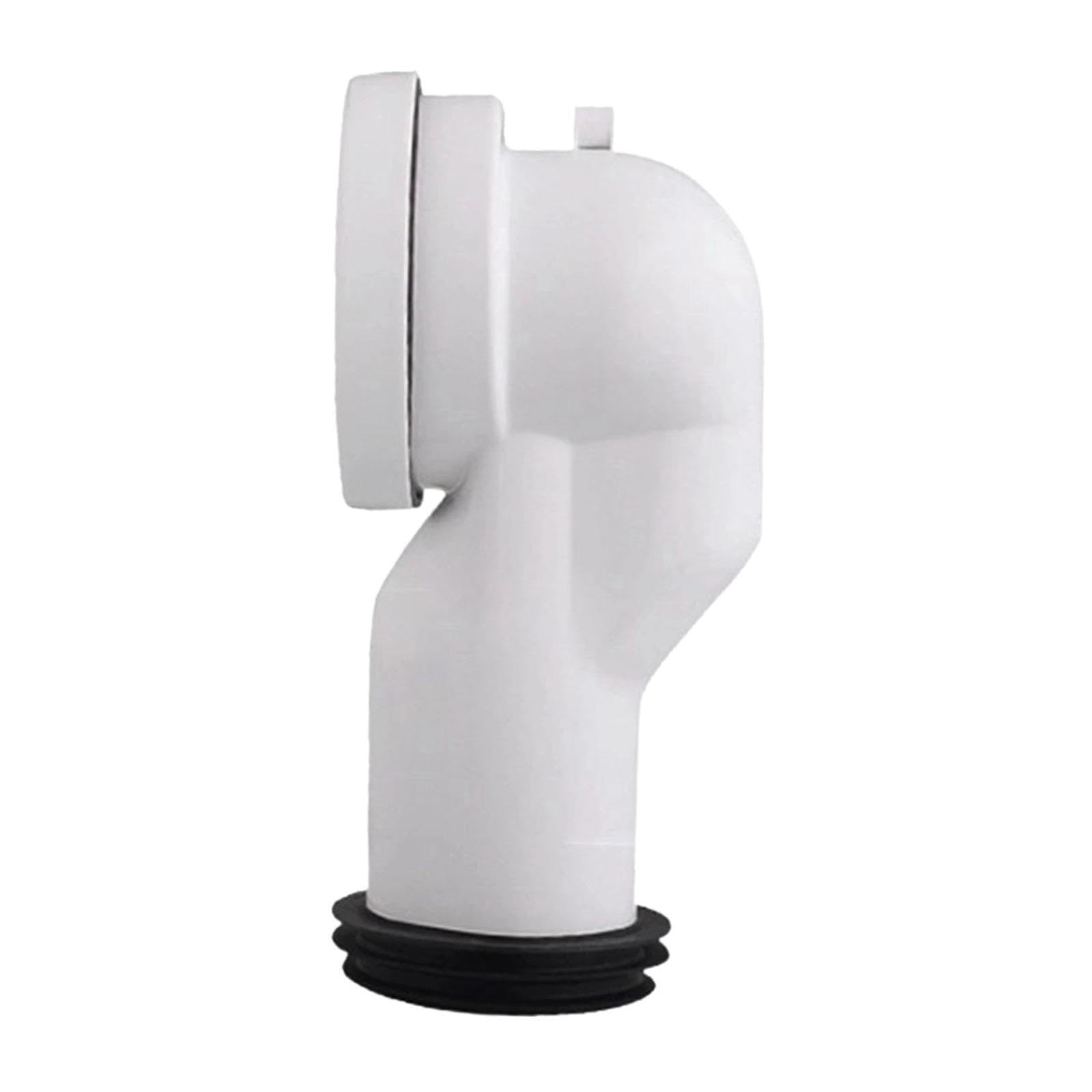 Puxzyax Type F Offset Toilet Flange Extension Adapter Flexible Connection For Drainage Systems Portable Replacement Part Toilet Shifter Is Easy Installation For, 30Cm