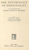 The Psychology of Personality: an Analysis of Common Emotional Disorders B001U9XKKW Book Cover