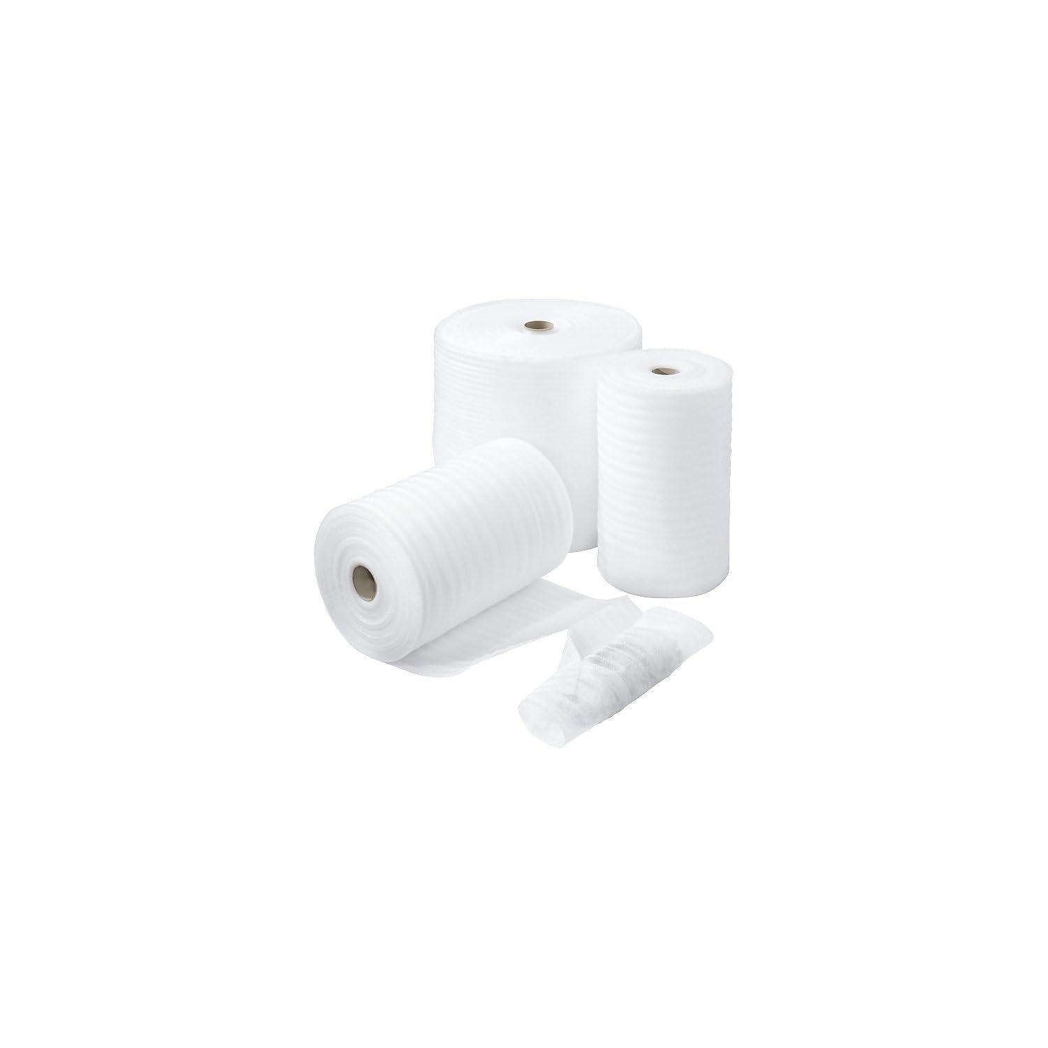 ratioform | Schaumfolie | perforiert | weiß | Materialstärke 1 mm | Lauflänge 250 m | Rollenbreite 1200 mm