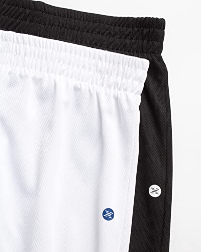 Rbx Boys' Active Shorts Set - 4 Piece Performance T-Shirt And Shorts Kids Clothing Set, Size 8, Blue/Red/Black #TOP3