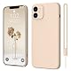 ElestBela Silikonhülle für iPhone 12 – Khaki