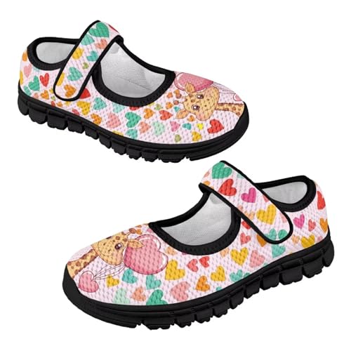 Kids Single Buckle Casual Shoes Boys Girls Lightweight Walking Flat Shoes Breathable Slip-on School Sports Sneakers US 11-152