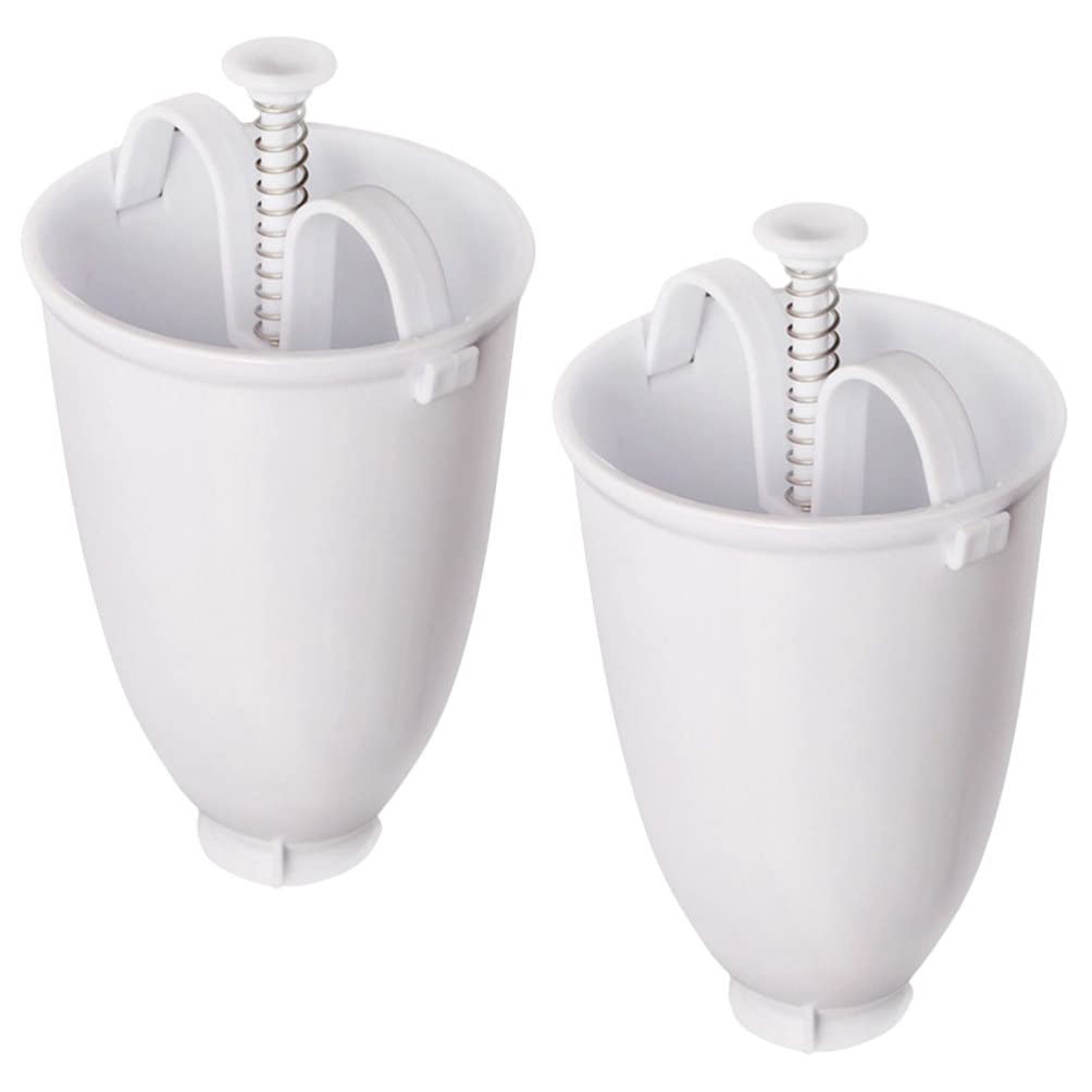 SHERCHPRY 2pcs Tool Easy Doughnut Press Mold for Home Baking Ergonomic Design for Convenient Use for Desserts and Parties