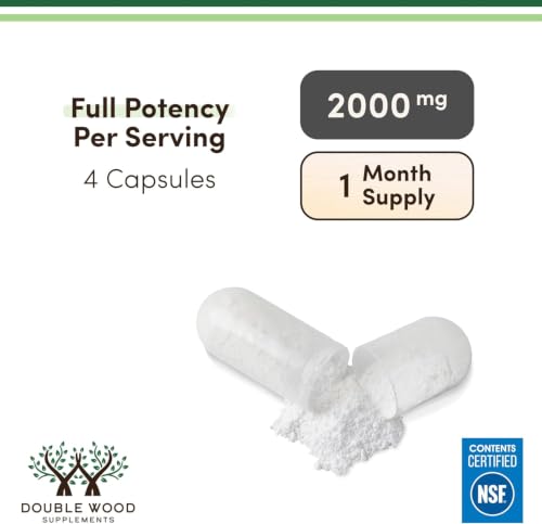 Image of Magnesium L Threonate Capsules - High Absorption Generic Supplement - Most Bioavailable Form - 2,000 mg - 100 Capsules